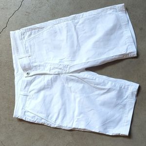 Adriano Goldschmidt AG Griffin Relaxed White Shorts Size 31R